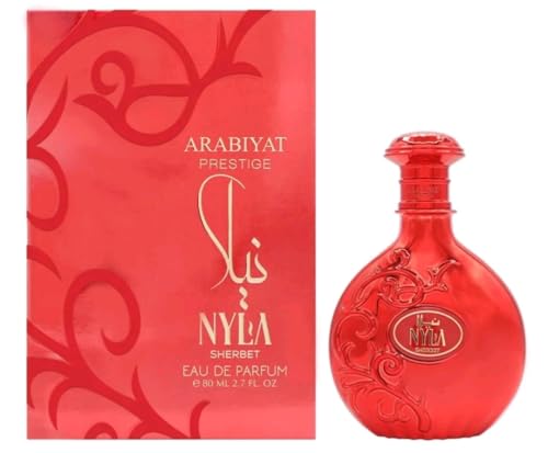 Arabiyat Prestige Nyla Sherbet EDP Eau de Parfum For Women And Men (Unisex) 80 ml Made in UAE