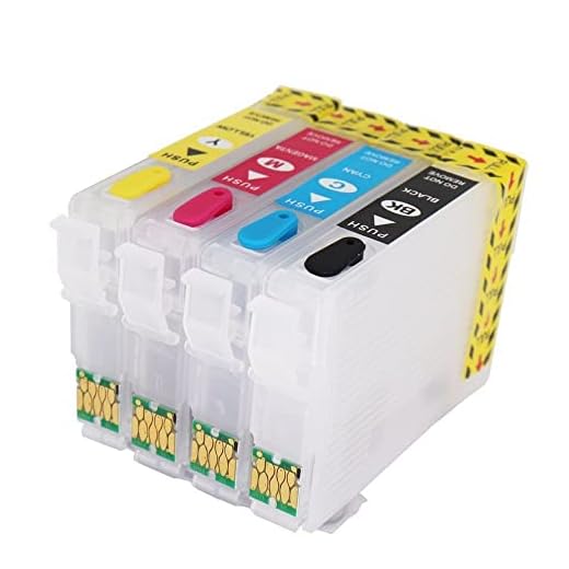 Conversion Pigment, Dye, Sublimation Ink Cartridges Empty Ink Cartridge with Single-use Chip for Epson 202XL 202 XL Fit for Expression Xp-5100 Workforce Wf-2860 Printer DTF Printing