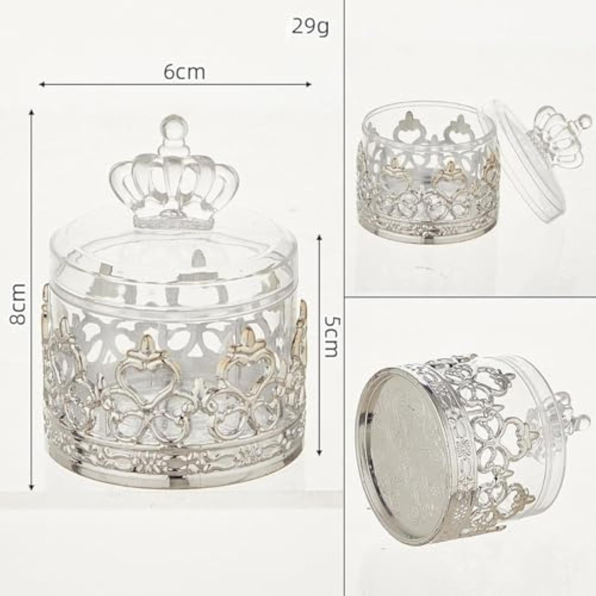 12 Pieces Candy Storage Boxes for Celebrations