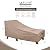 ULTCOVER Waterproof Patio Lounge Chair Cover Heavy Duty Outdoor Chaise Lounge Covers 2 Pack - 76L x 32W x 32H inch