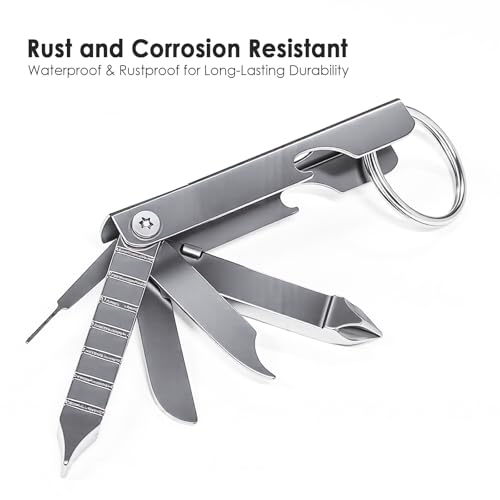 TENOC 7-in-1 Keychain Tool