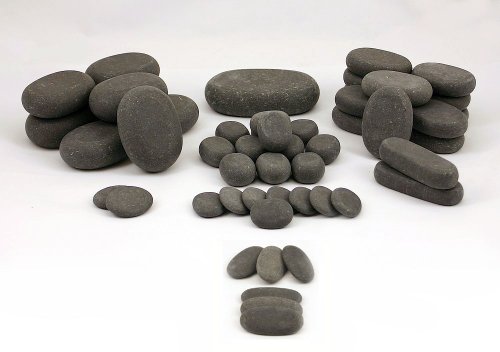 Pierres Chaudes de Massage: 51 Pierres en Basalte Cover