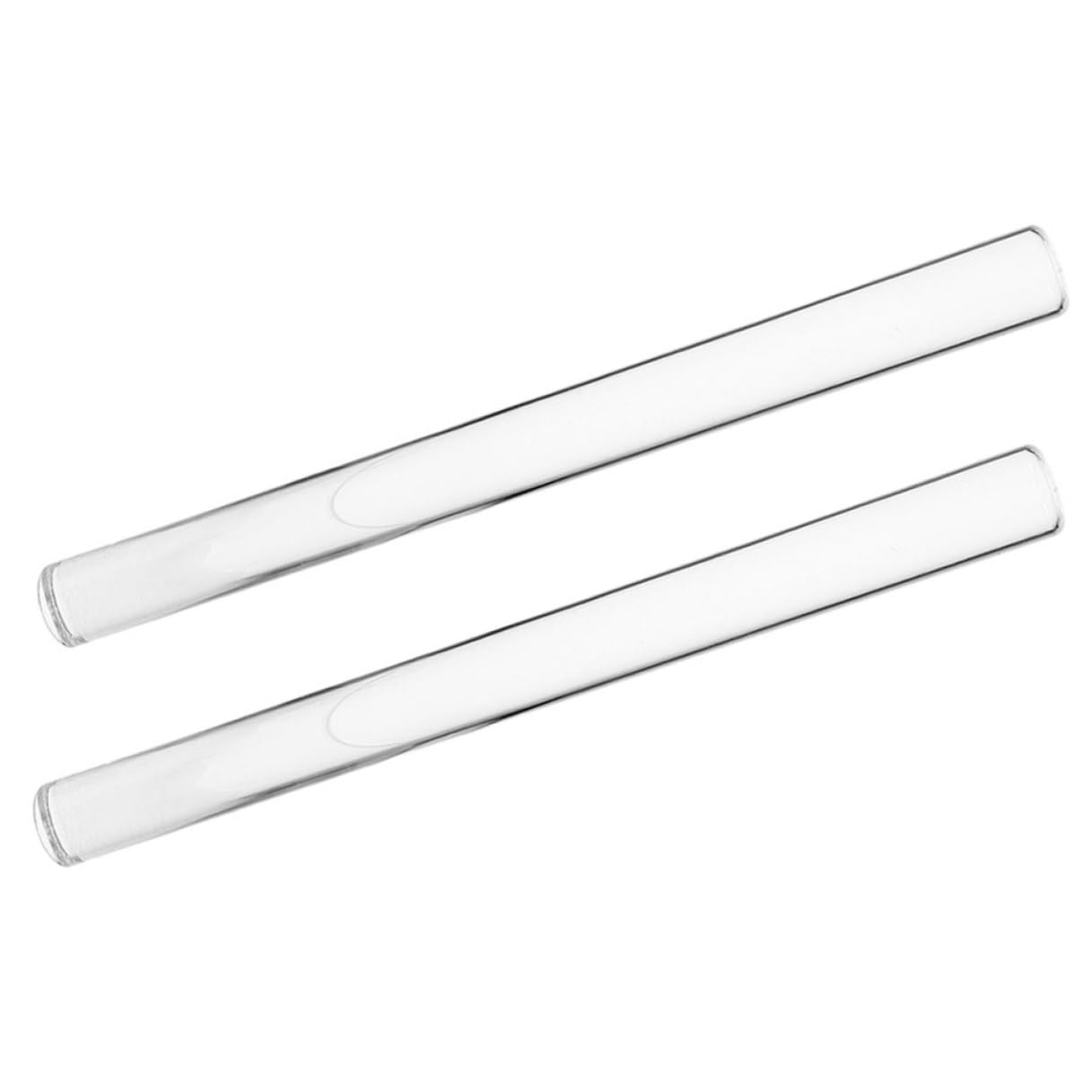 VANZACK Transparentes Küchenwerkzeug mit Antihaftbeschichtung Vielseitig Einsetzbar Acryl Fondant Nudelholz 2 Stück zum Backen von Kuchen und Keksen in Küche