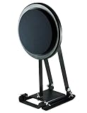 LOW-NOISE BASS DRUM PRACTICE PAD - 10" Drum Kick Pad For Training - Bass Pedal Pad For Natural Rebou