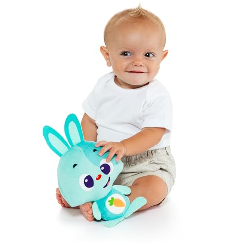 Conejito de Peluche Azul Baby Bunny Molto con Luces y Sonido - Estimula el Desarrollo Sensorial y Motor - imagen 2