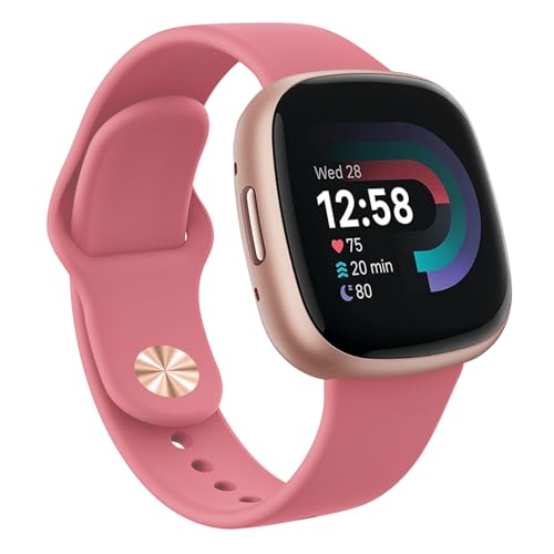 oh for Fitbit Versa4 xg Versa3 oh tBbgrbgSense/Sense 2 xg, VRoh xg _炩 VRoh ߉\ (X?,Small)