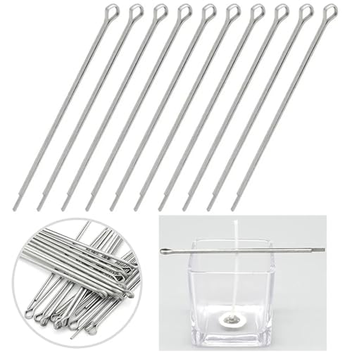 Clip para Mecha de Vela 100 Piezas Centro Acero Inoxidable miniatura 2