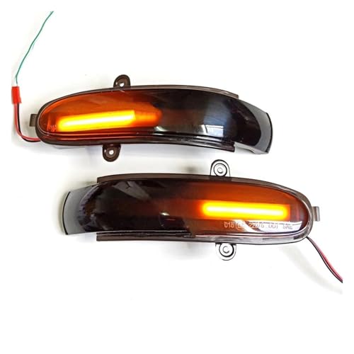 Intermitentes LED espejo para Benz Clase C W203 2001-2007 dinámicos 3