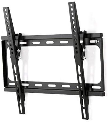 Fleximounts Tilt TV Wall Mount Bracket for Most 26-55 Inch Max 400x400mm for Flat Screen up to 66lbs