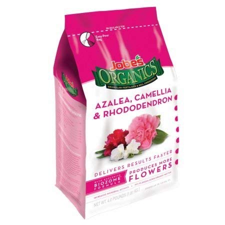 Organic Granular Fertilizer, For Azalea, Camellia & Rhododendron, 5-4-3, 4-Lbs. #TOP22