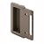 CRL Sliding Screen Door Inside Pull with 2-1/8" Screw Holes for Andersen Doors, Stone Color
