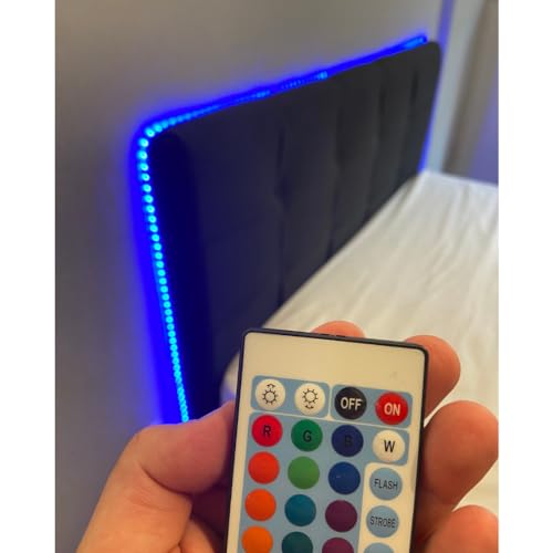 Fita Led 5m RGB 5050 Colorida + Fonte p/Sanca Fachada Piscina Iluminação Prova D'agua IP65 Premium