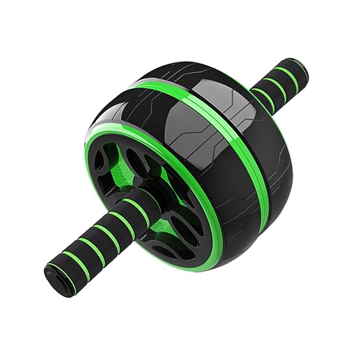 POPETPOP Abdomen Training Roller Thicken Wheel Mute Abdominal Wheel for Core Strengthening for All Fitness Levels Back Sides Workout for Home Fitness