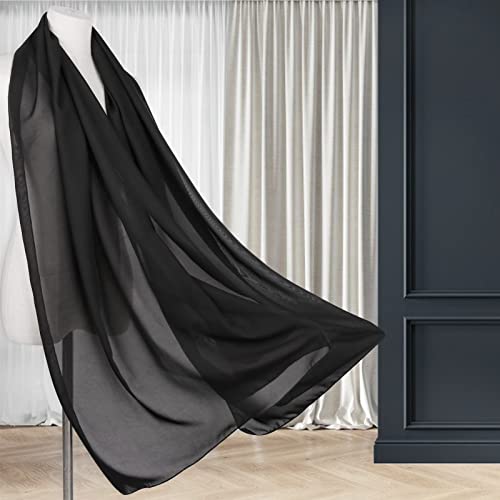 Ladiery Chiffon Shawl Wraps for Women Evening Dresses, Elegant Soft Sheer Shawls for formal dressy Bride Wedding4