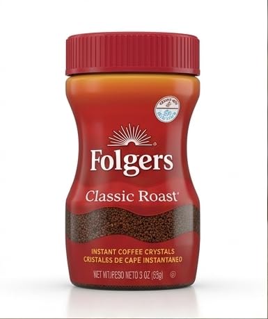 Folgers Classic Roast Instant Coffee Crystals, 85g-picture-22