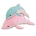 LEIhhdy 30cm Carino Morbido Rosa Delfino Peluche Animali Marini Farciti Giocattoli per Bambini Divano Cuscino Cuscino Home Decor Compleanno Regalo di Natale-30cm,Rosa