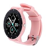 Plyisty Smartwatch Da Donna, Fitness Tracker Impermeabile IP68 Con Oltre 120 Modalità Sportive, Monitoraggio Passi/Sonno, Risposta/Effettuazione Chiamate, Screen 1,28 Pollici 60 Hz (PINK)