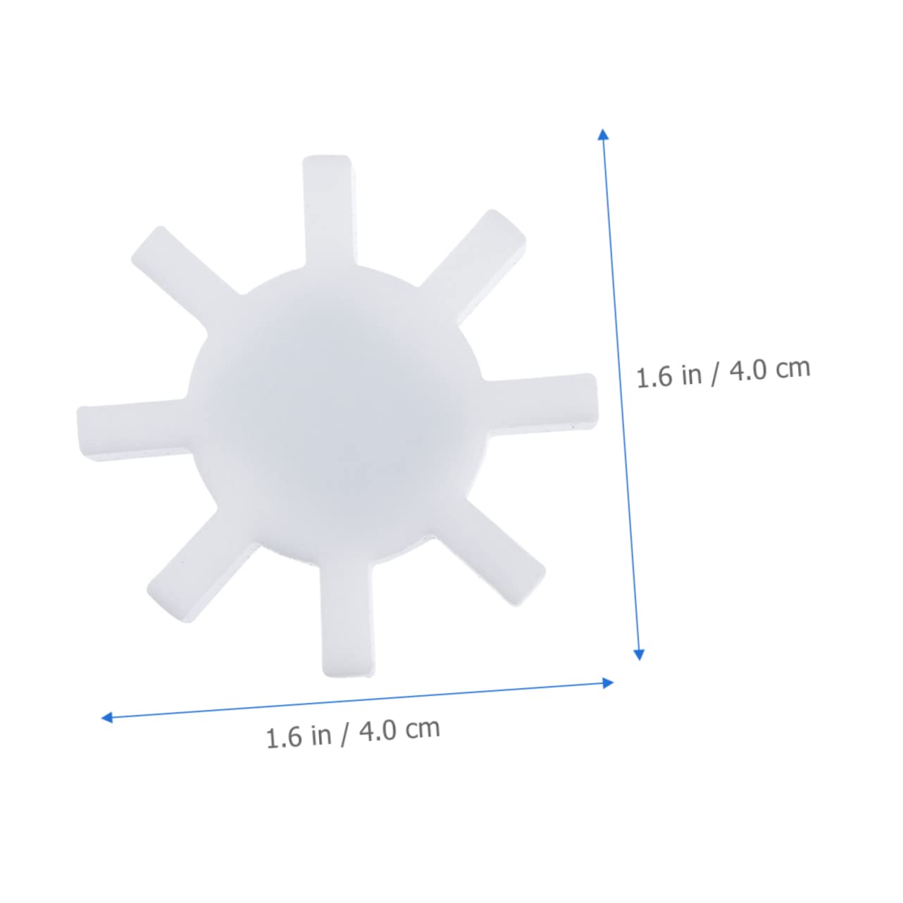 Ciieeo 4 Ensembles Barre Agitation Magnétique Ptfe Forme Pour Laboratoire Résistance À Température Aux Solvants Mélangeur 2 Pièces * 4