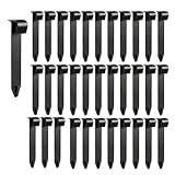 QIUMING ® Bewässerungssystem Tropfer Drip Irrigation Support Holder Garden Hose Ground Anchor Bodenanker für den Tropfbewässerung Micro Drip Rohrhalter Geeignet für 16mm gartenschlauch (50)