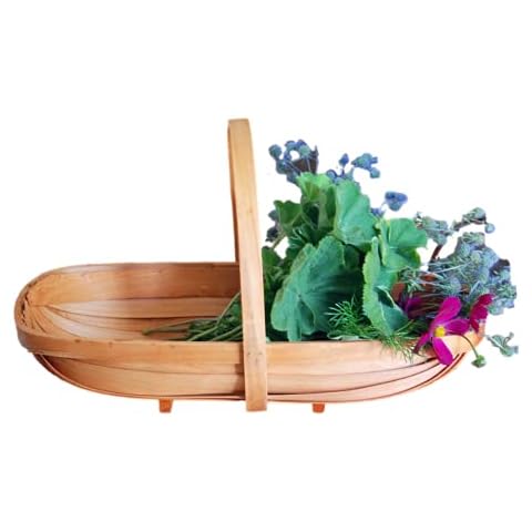 Classic Split Wood Walsingham Flower Garden Trug Cover