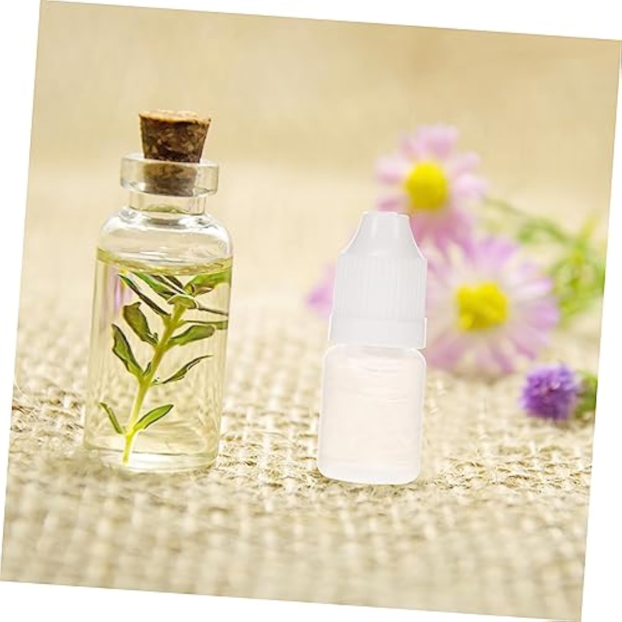 20pcs Plastic Eye Dropper Bottles Refillable Containers