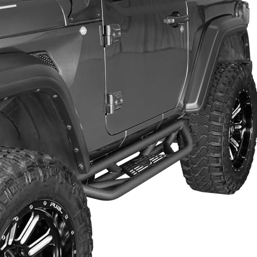 Estribos tubulares laterales para Jeep Wrangler JL 2 puertas miniatura 2