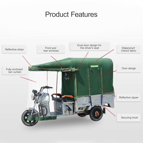 Housse tricycle électrique extérieur imperméable bâche protection