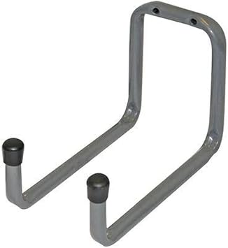 FIXMAN 977982 Universal Double Arm Storage Hooks Medium, Grey, 180 mm