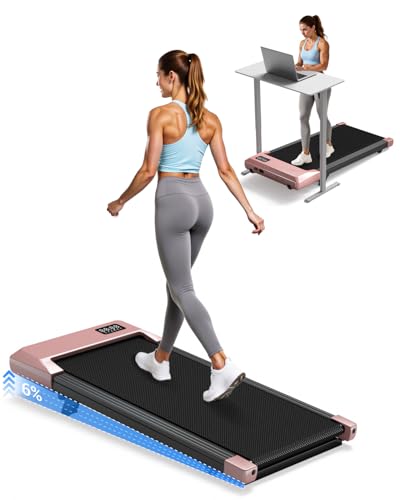 Superun Walking Pad with 6% Incline & Remote Control