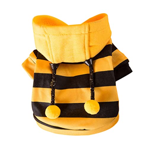 Puppy Outfits Pet Costume Dog Hoodies: Cat Holiday Cosplay Warm Clothes Puppy Cute Hooded Coat Christmas Outfits for Cat Small Dogs Puppy Kitten L Outdoor Clothing