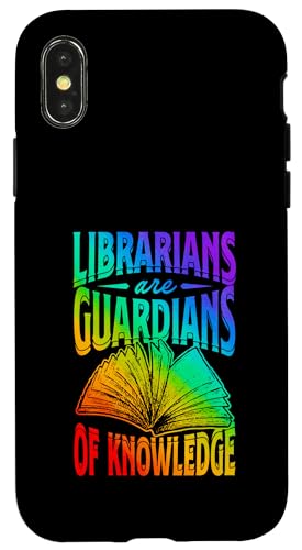 Librarians Are Guardians of Knowledge �C���X�s���[�V�������p �X�}�z�P�[�X iPhone X/XS �p