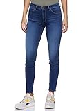 Skinny Wrangler Damen Skinny Jeans, Blau (Authentic Blue 85U), 31W / 30L