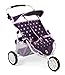Bayer Chic 2000 697 71 Jogger - Carrito para muñecas gemelas, diseño de estrellas, color lila