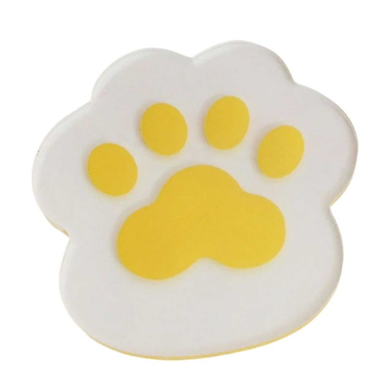 Coaster 2pcs Transparent Coasters Heat Insulation Waterproof Table Decoration(COLOR1)