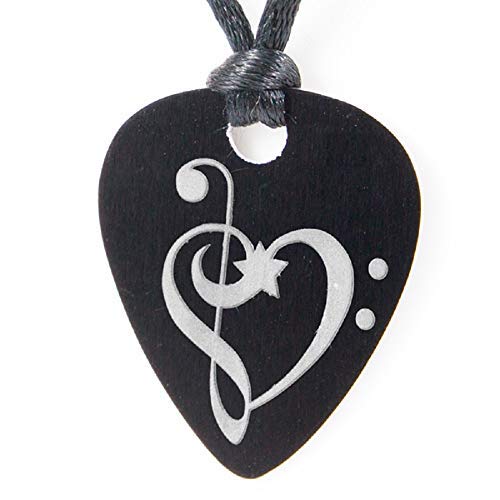 Suspension clous pua de Guitare Aluminium anodisé Noir - Pre Design clous Sol Fa Cover