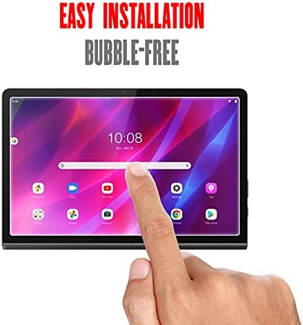 WFTE [2-Pack Screen Protector for Lenovo Yoga Tab 11,Anti-Scratch,High Transparency,Anti-fingerprint,Bubble-Free,Dust-Free Premium Screen Protector Tempered Glass For Lenovo Yoga Tab 11