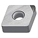 Walter Tools CNMA120404-2 WCB50 Carbide Tiger-Tec Negative Indexable Turning Insert, 1/64" Corner Radius, 1/2" IC, 3/16" Thick, 0.004" - 0.098" Depth of Cut