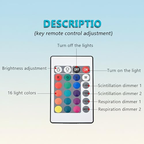 Mavsigak 2026 New Ocean Wave Projector Light, 16 Color Touch & Remote Ocean Lamp, 3D Water Ripple LED Night Light, Romantic Ambient Lighting for Bedroom, Kids Room, Meditation, Relaxation, Home Decor — view 5