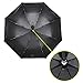 Umbrella Black Cat Windproof Travel Umbrella for Rain,Sun Lightweight and Portable Auto Open Close Umbrellas