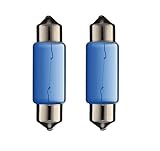 cyclingcolors 2x Ampoule SV8.5 5W 10X36 24V BLEU camion fourgon voiture tracteur véhicule agricole