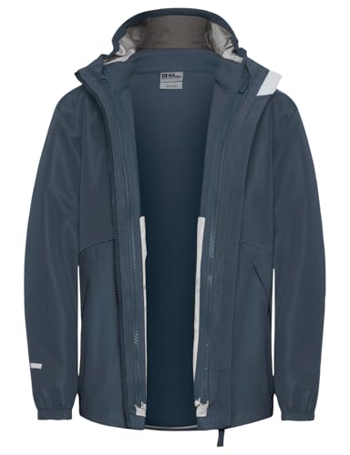 Jack Wolfskin Jungen Iceland 3in1, Midnight Sky, 164 EU