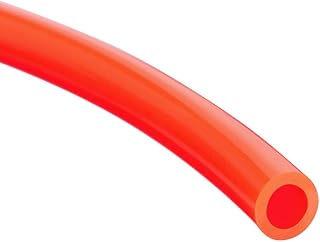uxcell Pneumatic Air Tubing, 4mm OD x 2.5mm ID 10 Meters 32ft PU Polyurethane Air Compressor Tube Hose Pipe Orange