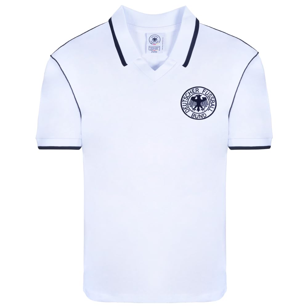 Score Draw West Germany 1978 World Cup Finals Shirt White XXX-Large Cotton