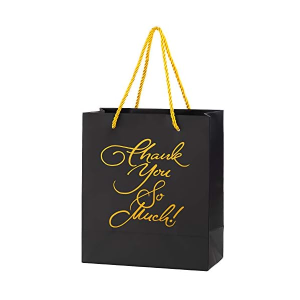 Crisky - Bolsas de regalo de agradecimiento, bolsas de cumpleaños y boda para invitados de hotel, fiesta de bienvenida de bebé, bolsas de caramelo, juego de 25