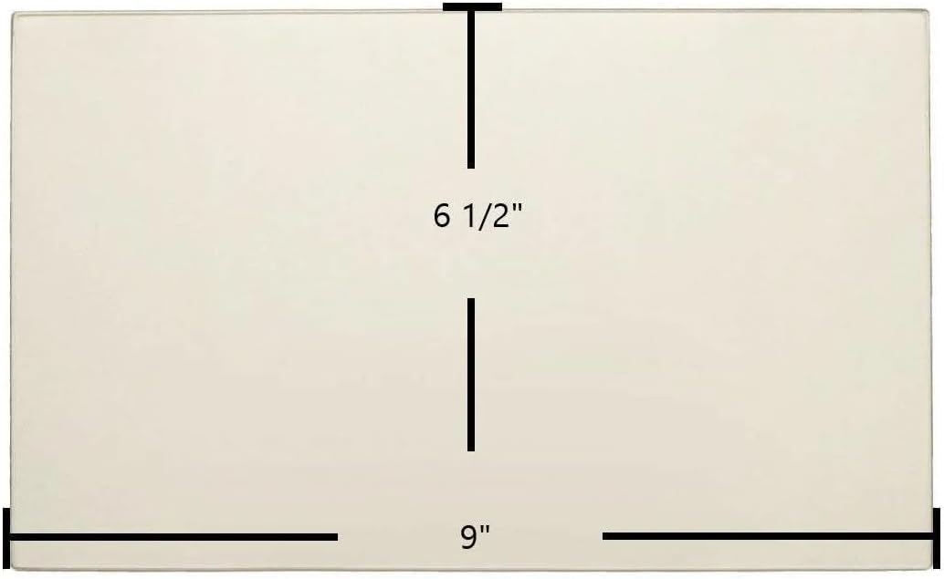 Buck Stove 9" x 6 1/2" Glass