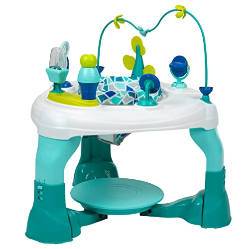 Image of Safety 1st Grow and Go 4-in-1 Stationary Activity Center, Stained Glass