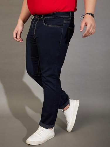 Image of Bigbanana Plus Size Men's Regular Fit Tinted Wash Jeans