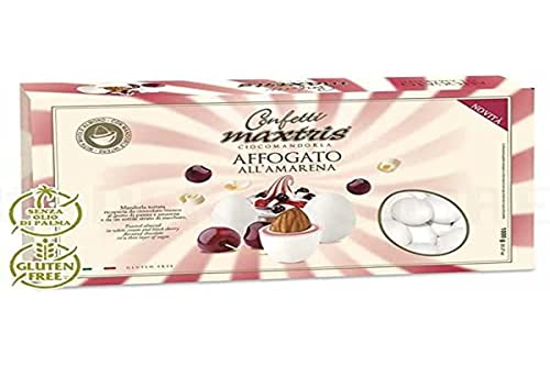 Confetti Maxtris Affogato All' Colore Bianco, Amarena