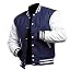Navy Blue Varsity Jacket