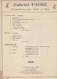 Rencontre (Poème d'un jour No. 1) Soprano, Fr - Voice and Piano - Gabriel Fauré - Sheet Music